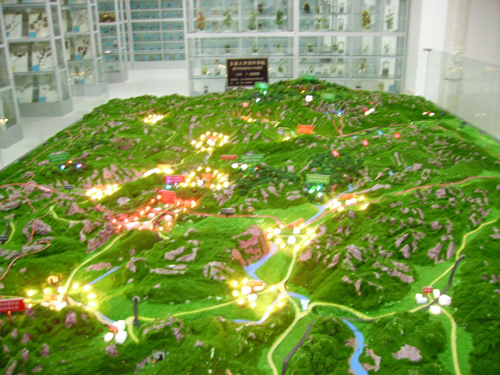 西宁沙盘模型,地貌沙盘模型