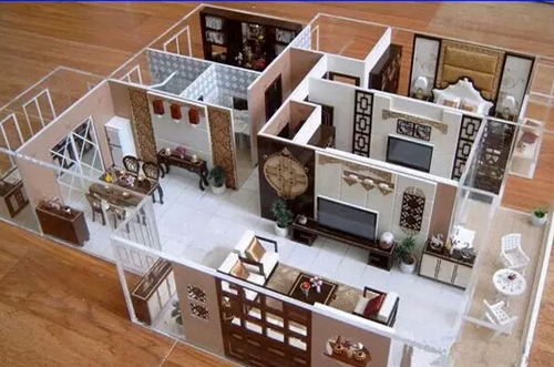 楼盘户型展示沙盘模型制作