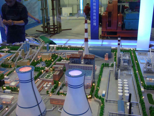 工厂建筑模型