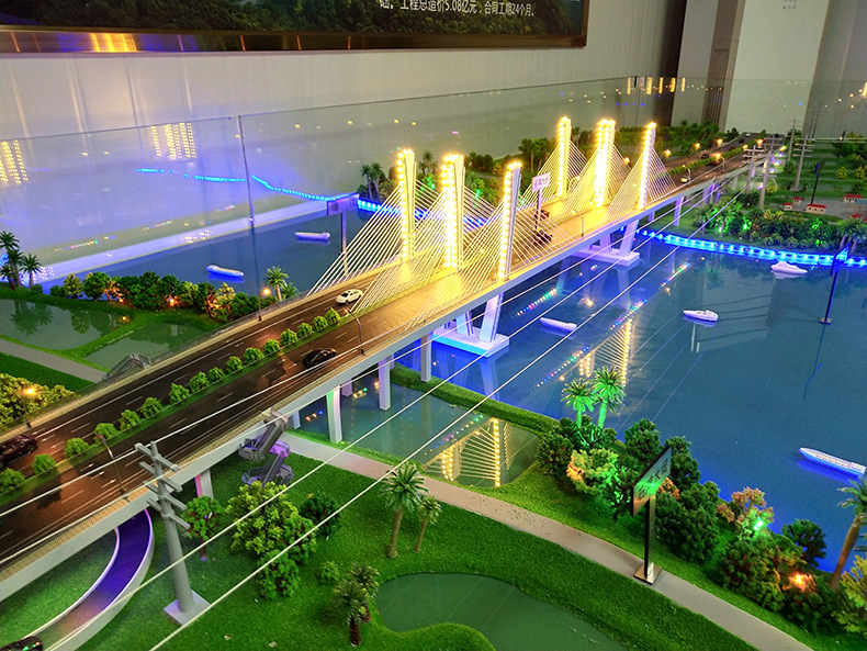 西宁模型制作大桥比例模型定制 